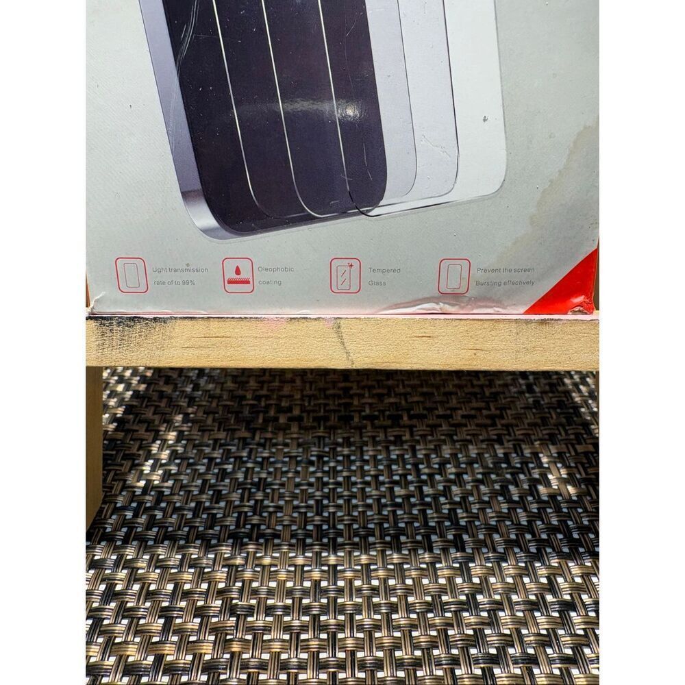 2 glass screen protectors TOZO